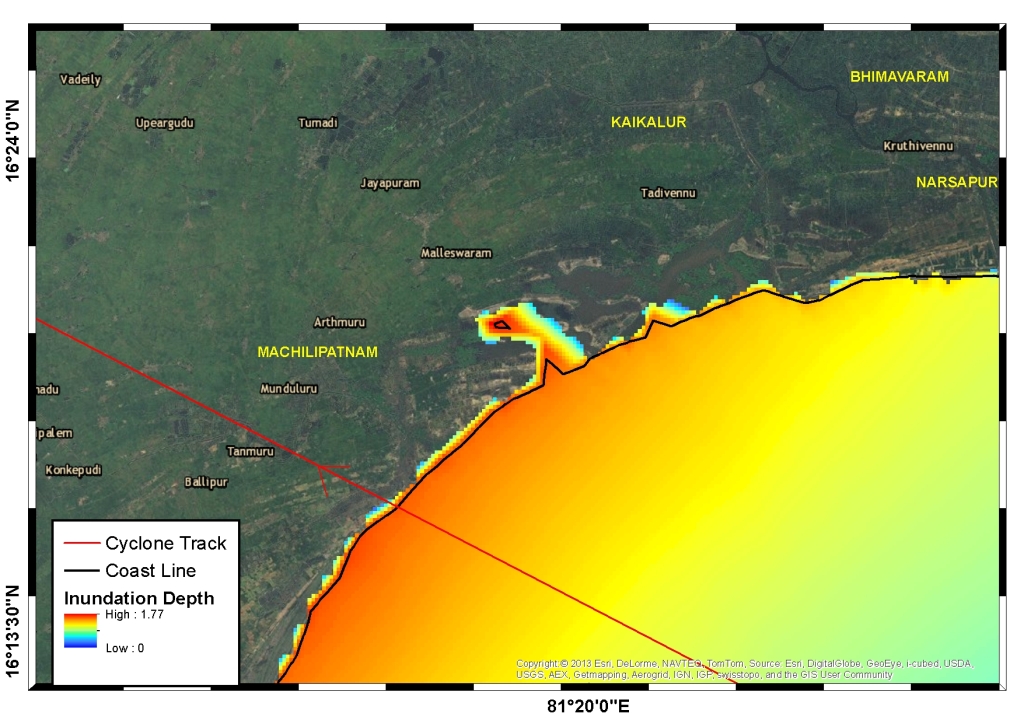 INUNDATION EXTENT Map