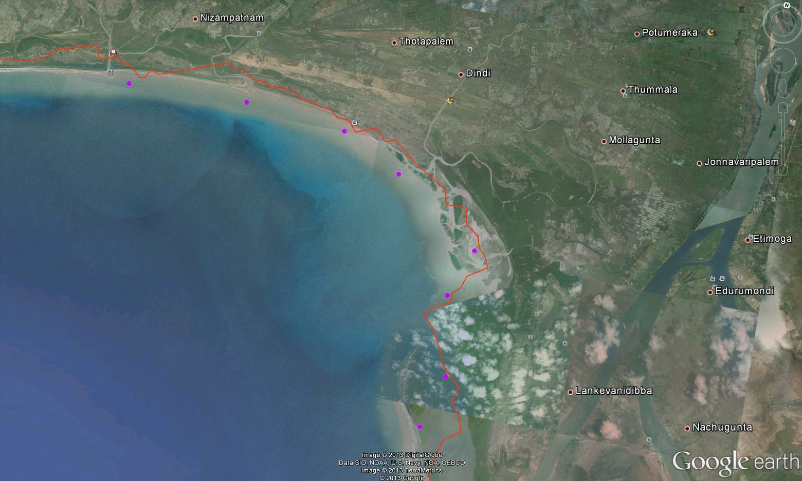 INUNDATION EXTENT Map