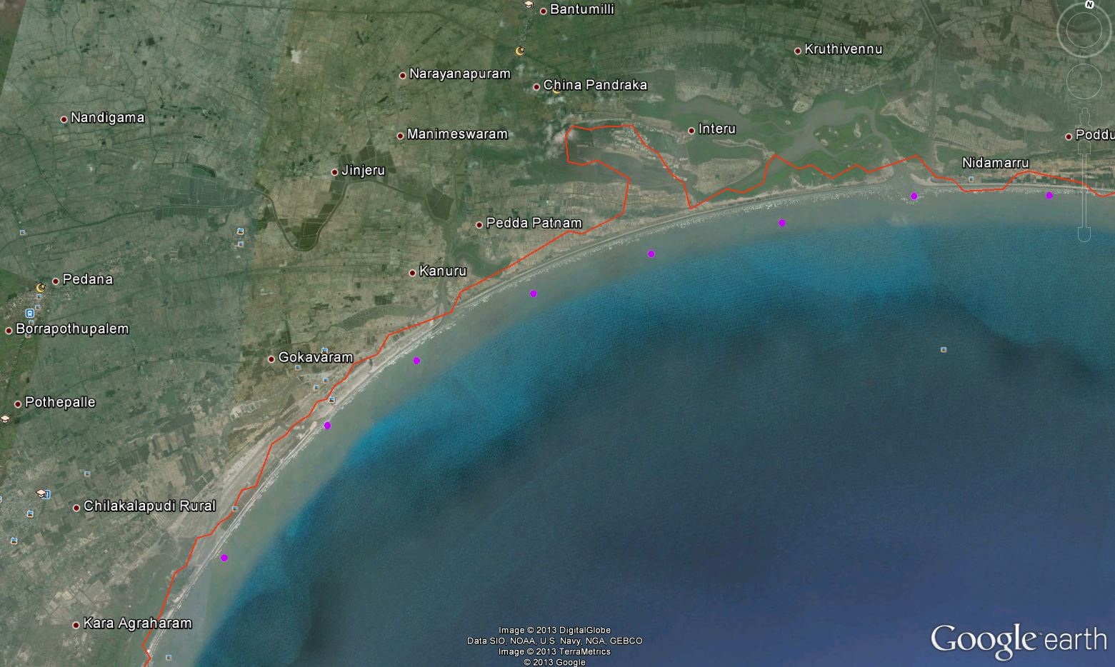 INUNDATION EXTENT Map