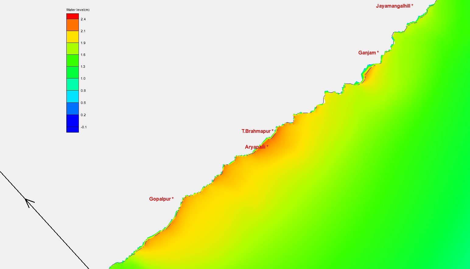 INUNDATION EXTENT Map