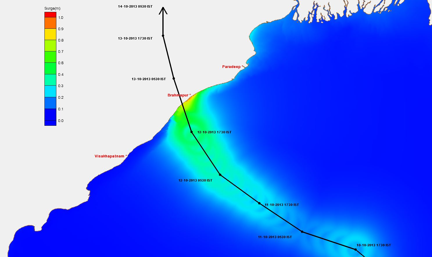 SURGE Map