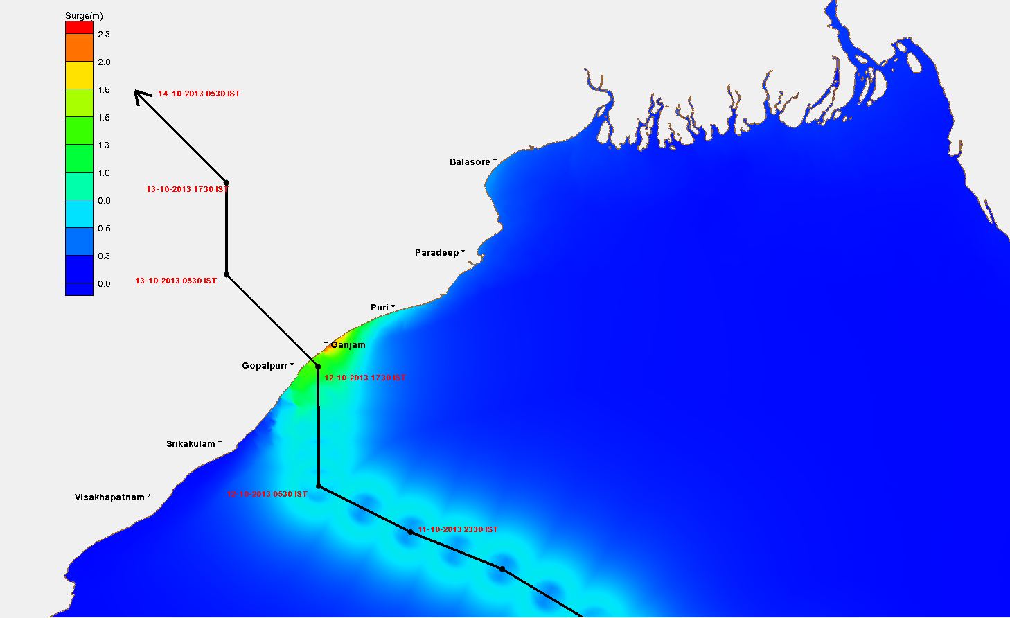 SURGE Map