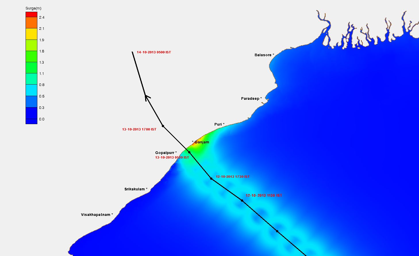 SURGE Map